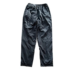 Nike Golf Storm Fit Pants Men’s Large Black Lined Pockets Winbreaker Rain - Picture 1 of 12