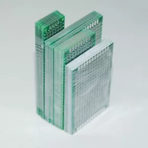 20 X PCB Prototype Board Circuit Stripboard 2X8 3X7 4X6 5X7 5Pcs Each Veroboard - Picture 1 of 12