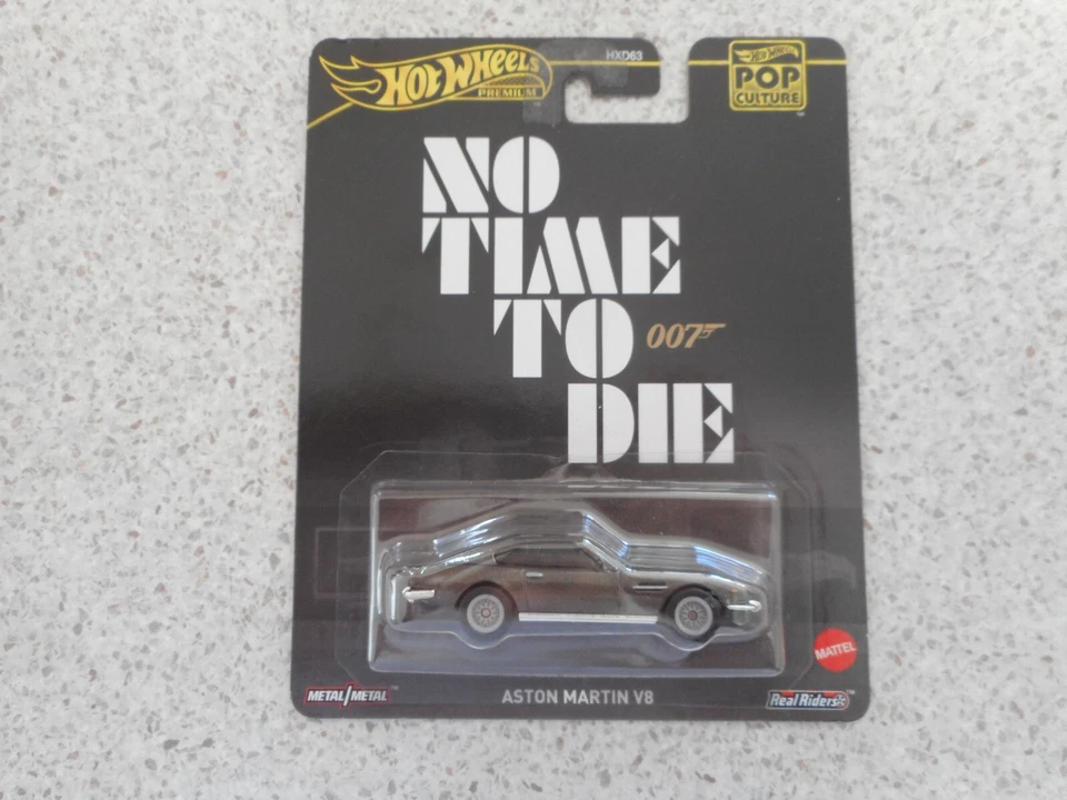 JUEGO HOT WHEELS PREMIUM CULTURA POP HXD63 NO TIME TO DIE ASTON MARTIN V8 Foto 1 de 3