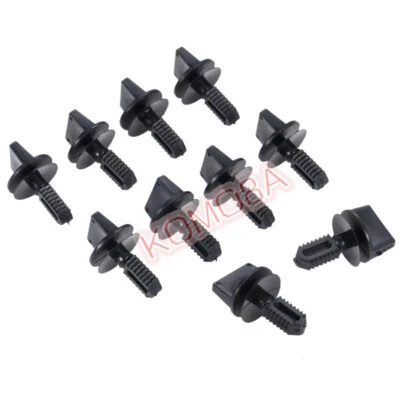 10x Trim Clip Boot Lining Dash Battery Cover Turn Plug Lock For BMW 51471923983 - Imagem 1 de 4