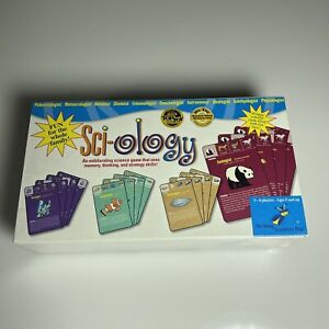 The Young Scientists Club Sci-Ology Game 3-6 Players Memory Thinking Strategy