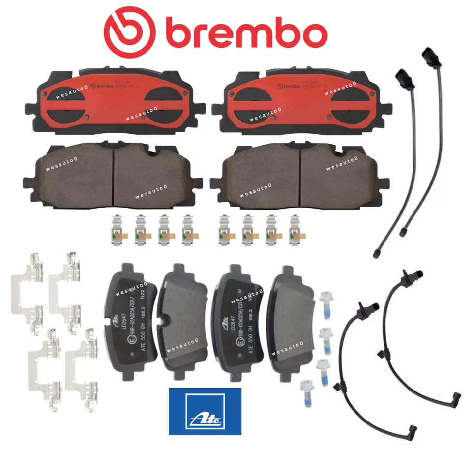 Pastilla de freno delantera y trasera OES cerámica + sensor para Audi A8 Quattro 22 Foto 1 de 1
