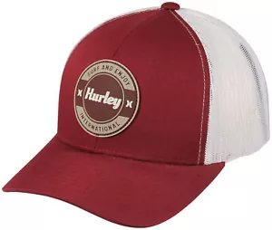 Hurley Offshore Trucker Hat - Burgundy - New - Picture 1 of 1
