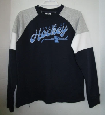 New STATE OF HOCKEY Pullover Sweatshirt * Kid's Small 4-6 * Minnesota Wild NHL - Image 1 of 2