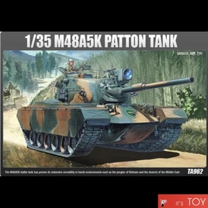Academy 1/35 M48A5K PATTON Rok Army Battle Tank Plastic model Kit TA962 13245 - Picture 1 of 6