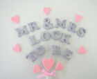 MR & MRS ...... TO BE    personalised engagement, wedding cake topper