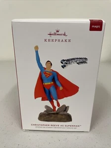 Superman The Movie HALLMARK ricordo Christopher Reeve come ornamento Superman - Foto 1 di 2