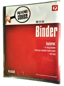 Brand New Sealed Australia Post Collectors Choice Black Ring Binder Stamp Album - Picture 1 of 10