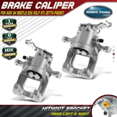Pinza de freno trasera izquierda y derecha 2 piezas para Audi A3 VW Bettle GTI Passat Golf Eos Foto 1 de 4