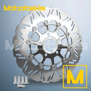 11.8 HARLEY FRONT SUPER SPOKE ROTOR HARLEY DAVIDSON MODEL STAINLESS STEEL - Picture 1 of 4