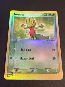 Pokemon Card TCG EX Ruby and Sapphire Treecko 76/109 Reverse Holo Rare VLP - Picture 1 of 3