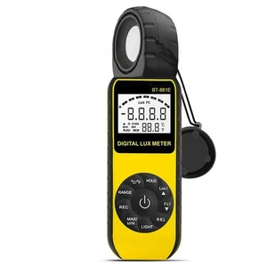 For BTMETER 881E Digital Lux Meter with Backlit Display 300000 Lux Range - Picture 1 of 9