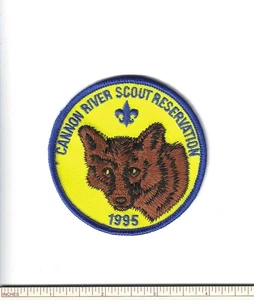 SCOUT BSA 1995 CANNON RIVER RESERVATION FOX PATCH INDIANHEAD COUNCIL MN MERGED ! - Picture 1 of 1