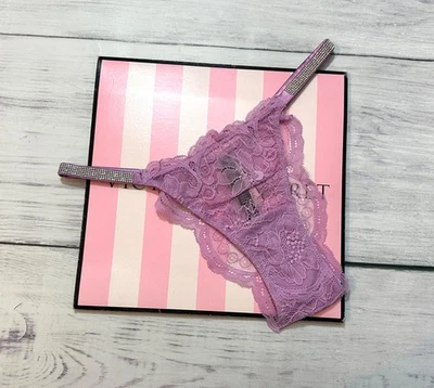 Victoria's Secret Shine Strap Brazilian Bling Panty Rhinestone All Sizes - Image 1 of 4