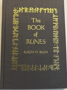 The Book of Runes by Ralph H. Blum 1993 10th Anniversary Edition Hardcover - Picture 1 of 9