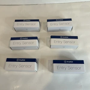 6 SimpliSafe Original Generation (ES1000) Door/Window Entry Sensor BRAND NEW - Picture 1 of 1