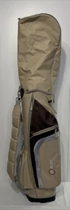 RAM Golf Bag, Beige & Silver, 6-Way Divider w/ 4 Pockets, Rain Hood Lightweight - Picture 1 of 10