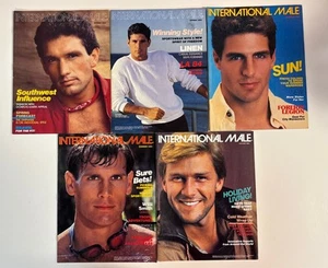 INTERNATIONAL MALE catalog 1984 lot of 5 issues- Gay Interest-Men's Fashion - Imagen 1 de 11