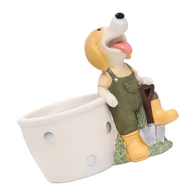 1Pc Resin Cartoon Flowerpot Creative Small Flowerpot Home Succulent Planter - Image 1 of 4