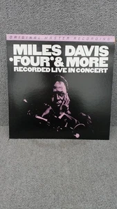 Miles Davis Four' & More Mobile Fidelity MFSL1376 Used Vinyl Album - Picture 1 of 12