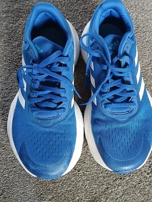 Adidas Damen 4,5 UK 37,5 Response Super Bounce Laufschuhe blau wirklich sehr guter Zustand - Bild 1 von 4