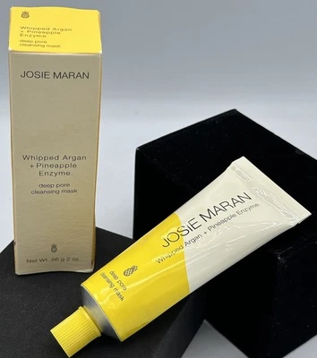 Mascarilla limpiadora enzima argán batido + piña Josie Maran 2 OZ nueva con caja Foto 1 de 4
