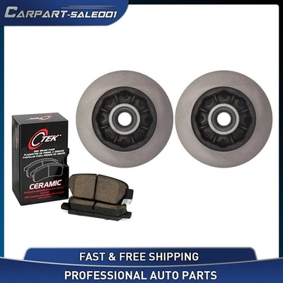 For 1995-2000 Chevrolet C2500 C-Tek Front Disc Brake Pad Set Disc Brake Rotor - Image 1 of 4