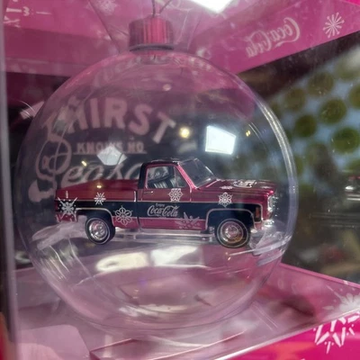 M2 Machines 1976 GMC Sierra Grande 15 Coca Cola Christmas Ornament New!!! - Image 1 of 4