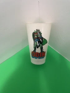 MARVEL COMICS 7-11 ODIN SLURPEE PLASTIC CUP 1975 VINTAGE. - Picture 1 of 3