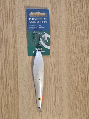 Meerforellenblinker Kinetic Samba Slim UV Bleifrei 20g Nose Powder (5 v 12) - Bild 1 von 3