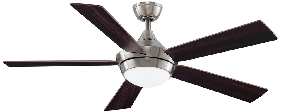 52" Fanimation Clelano V2 Brushed Nickel LED Ceiling Fan - Image 1 of 1