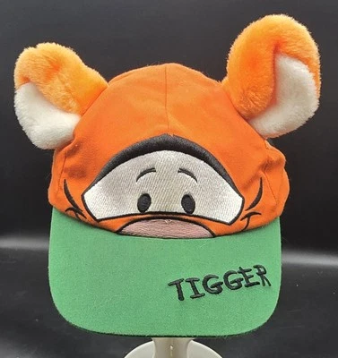 Disney World Tigger Gorra de Béisbol Sombrero Naranja Orejas Cola Ajustable Niño/Niño Pequeño Foto 1 de 4