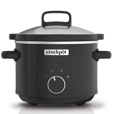 Crock-Pot Slow Cooker | Removable Easy-Clean Ceramic Bowl | 2.4 L (1-2 People | - Image 1 of 4
