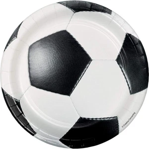 Sports Fanatic Soccer 7-inch Plates (8 pack) - Picture 1 of 2