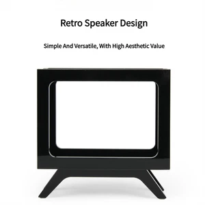 Support haut-parleur acrylique rétro chic pour JBL GO3 & GO4 avec ports d'accè - Picture 1 of 12