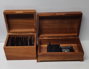 Thorens Svizzera Disco Music Box In Custodie Legno Noce 16 Dischi Inclusi - Foto 1 di 14
