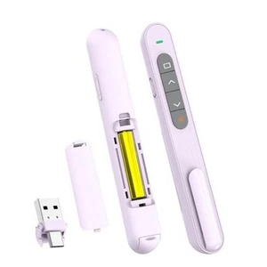  Presentation Clicker Hyperlink Lautstärkeregler kabellos lila USB Typ-c - Bild 1 von 7