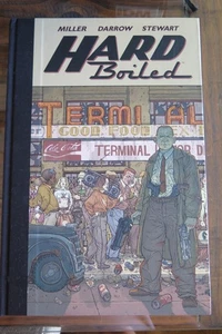 HARD BOILED HC DARK HORSE COMICS OVERSIZED FRANK MILLER VERY RARE OOP - Picture 1 of 3