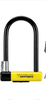 Grillete largo Kryptonite New York 16 mm bloqueo en U, bloqueo antirrobo de alta resistencia, con llaves Foto 1 de 4