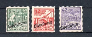 Eilenburg (Germany) local 1946 old set birds stamps (Michel I/III) nice MNH - Picture 1 of 2