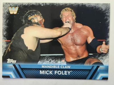 2017 Topps WWE Then Now Forever #F-21 MICK FOLEY FINISHERS & SIGNATURE MOVES - Image 1 of 2