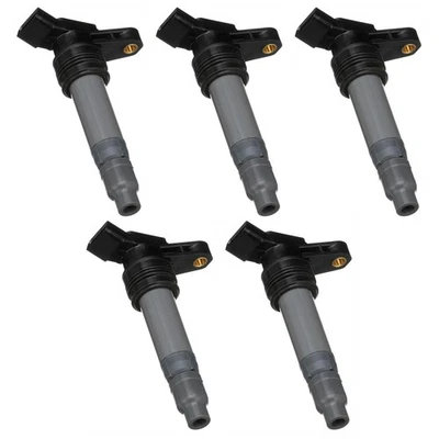 SET-SIUF594-5 Set of 5 Ignition Coils for Volvo S60 XC60 V60 S80 XC70 XC90 LR2 - Image 1 of 4