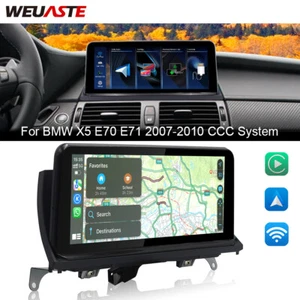 Car Linux Screen 10.25'' Stereo Navigation For BMW X5 E70 E71 2007-10 CCC System - Foto 1 di 12