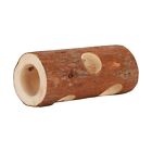 Holz Hamster Tunnel Chew Toy Ferret Gerbils Play Rest Übung Tube Zugang Tos