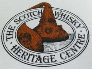 Vintage 80s Scotch Whisky Heritage Centre UK Souvenir T-Shirt Single Stitch XXL - Bild 1 von 12