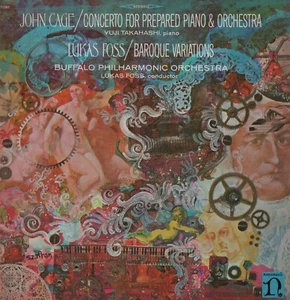John Cage Concerto for Prepared Piano & Orchestra Nonesuch H71202 Vinyl LP - Picture 1 of 2