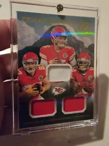 2020 Panini Zenith Patrick Mahomes Travis Kelce Tyreek Hill Team Summit 83/99 - Picture 1 of 3