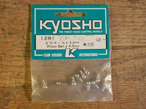 1281 Pillow Ball 4,5 mm - Kyosho Hardware Autos LKW Buggys Flugzeuge Boote - Bild 1 von 2