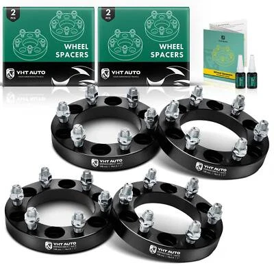 4x Espaciadores de rueda de 6x5,5" a 6x5,5" M14x1,5 108 mm 1" para GMC Savana 1500 Cadillac Foto 1 de 4