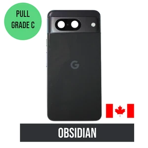 Coque arrière compatible pour Google Pixel 8 (origine OEM OCCASION) (Obsidienne) - Photo 1 sur 3
